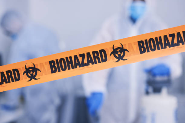 Professional Biohazard Cleanup technician working in Bradford, TN